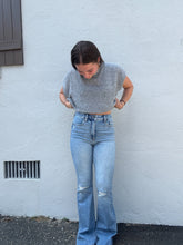 Load image into Gallery viewer, Hidden Distressed Flare Jean
