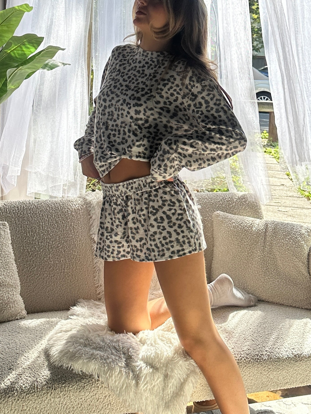 ZSUPPLY Luxe Leopard Shorts