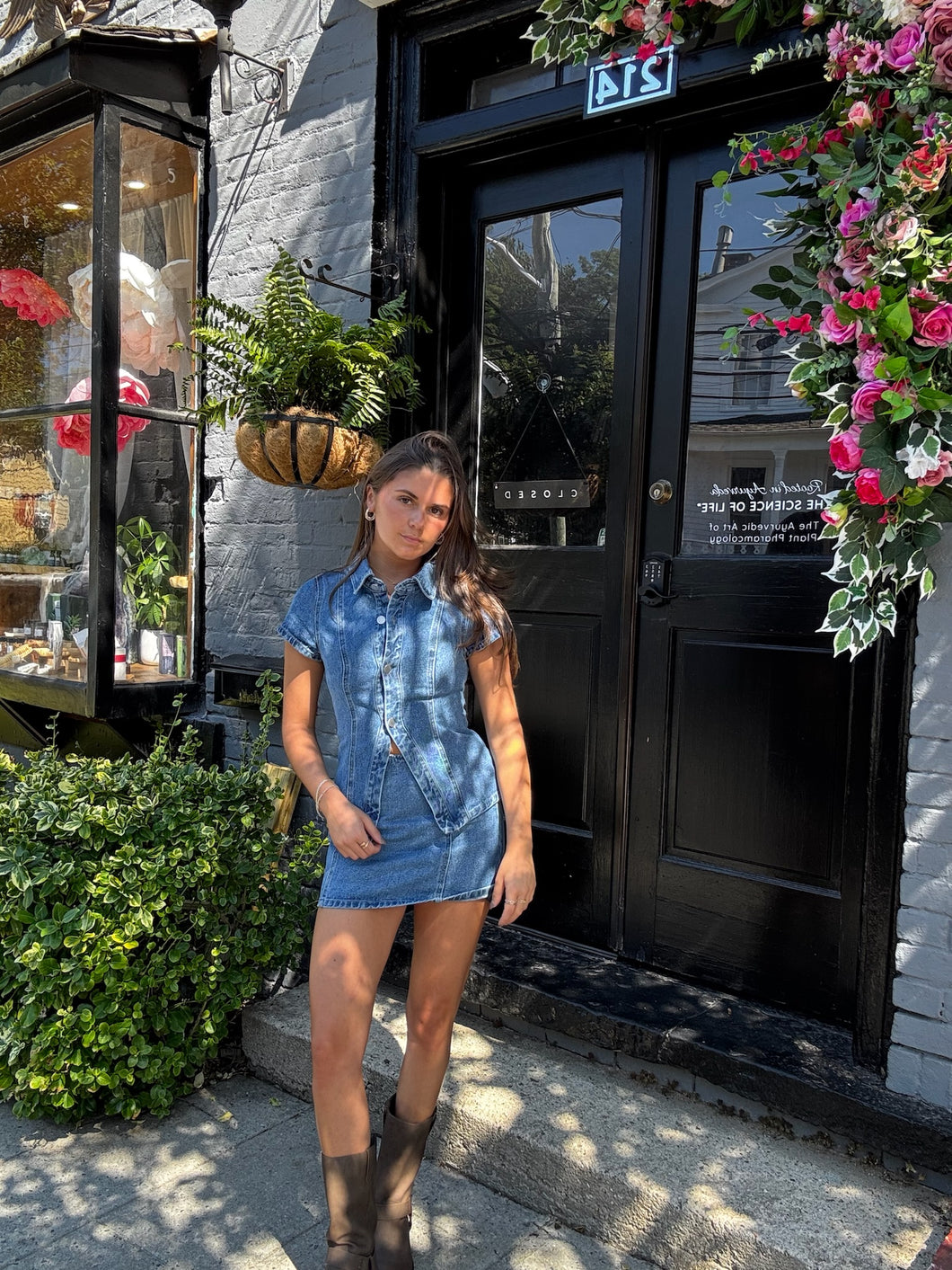 Chapter One Denim Top