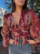 Load image into Gallery viewer, Rust Romance Blouse
