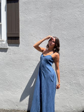 Load image into Gallery viewer, ZSUPPLY Angel Eyes Denim Midi Dress
