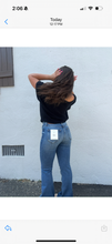 Load image into Gallery viewer, Hidden Medium Wash Flare Jean
